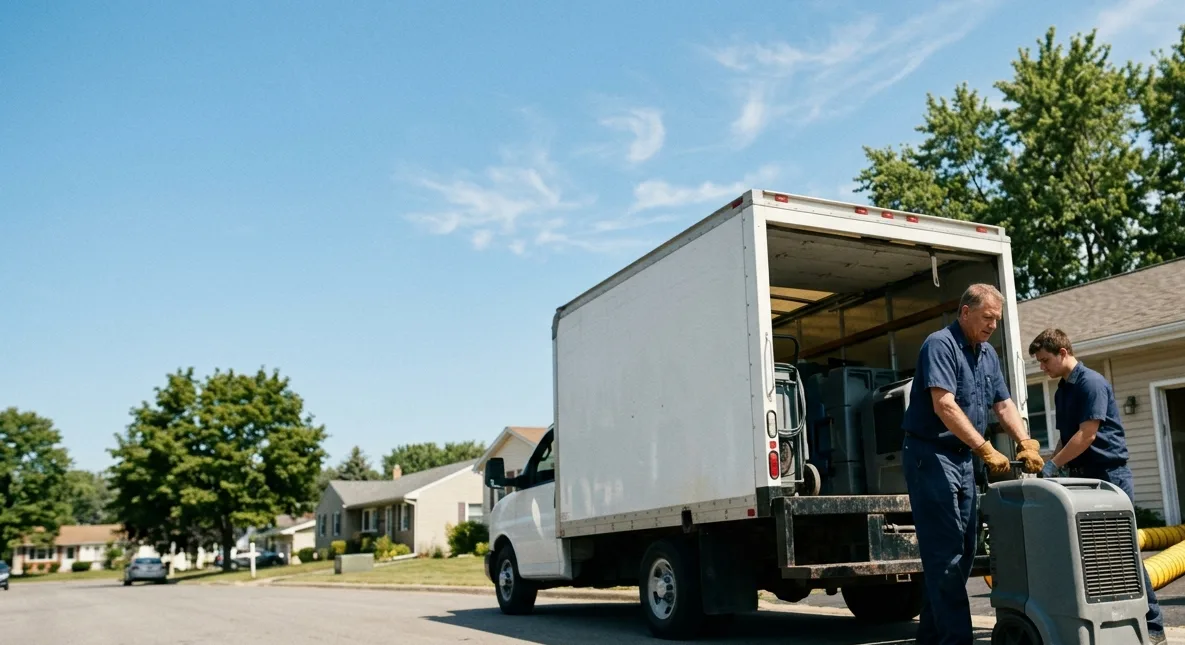 Water Damage Cleanup in Osseo, MI near me